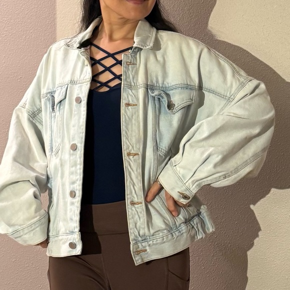 Jackets & Blazers - Women's Light Blue Denim Jacket